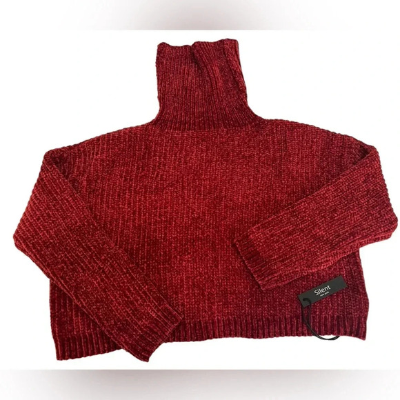 NWT Silent NYC Red Sweater - Picture 1 of 3
